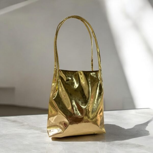 Gold Strap Bag